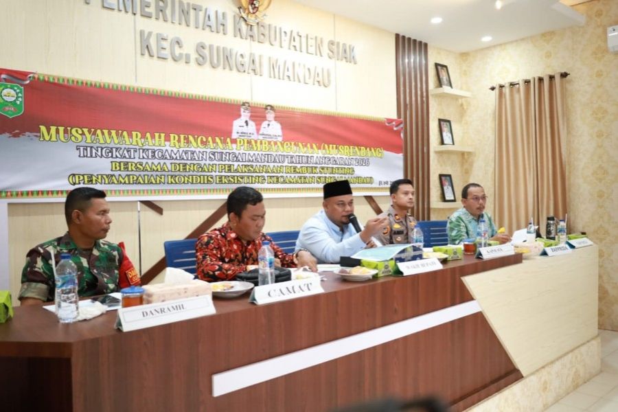 Wabup Siak: Pembangunan Harus Fokus pada Manfaat Nyata, Bukan Lagi Gedung Besar