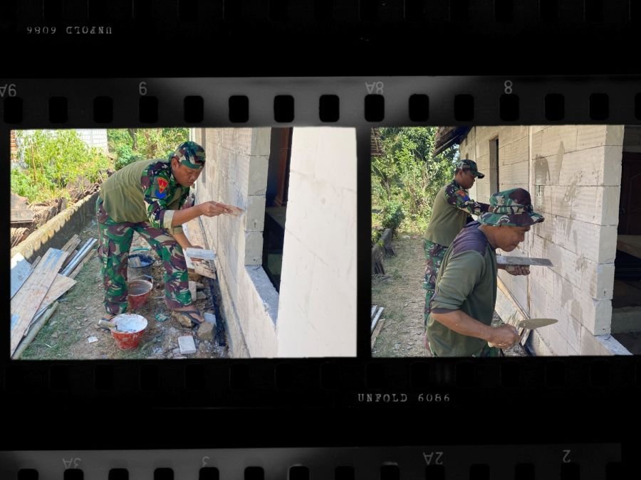 Warga Dusun Kesongo Berterima Kasih Dengan Kehadiran Para Prajurit TMMD.Rumahnya Dapat Perhatian 