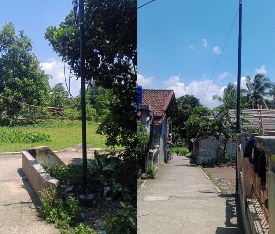 Warga Purwakarta Protes Keras Tiang MyRepublic Didirikan di Lahan Pribadi Tanpa Izin