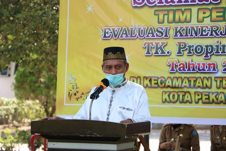 Wawako Ayat Optimis Tenayan Raya Juara Lomba EKK Tingkat Riau 2021