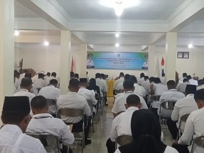 166 Bacalon Penghulu Rohil Ikuti Seleksi Tertulis dan Baca Quran, Biaya Warkah LAMR Disorot