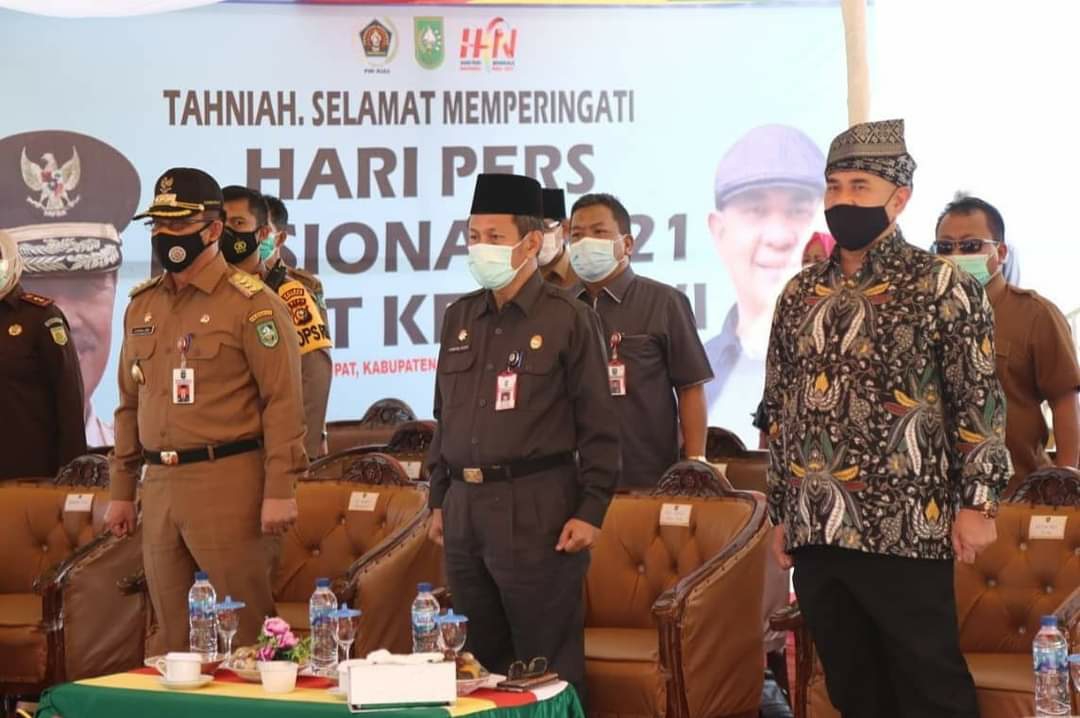 PWI Riau Kampanyekan Rupat Menjadi Destinasi Wisata Unggulan di HPN 2021