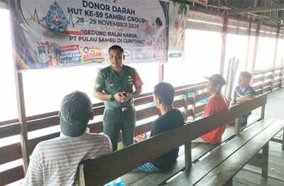 Babinsa Kelurahan Tagaraja, Koramil 06/KTM Sertu Edili Z Laksanakan Giat Komsos