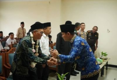 Bupati Trenggalek Hadiri Pelepasan Ketua dan Dua Hakim Pengadilan Agama