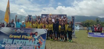 Drama Adu Penalti, Sitaro Masadada Angkat Trofi Fun Football Perempuan GMIST 2025