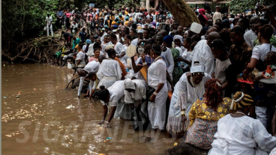 Festival Sakral Nigeria Terancam Polusi, Sungai Osun Tercemar Tambang Emas