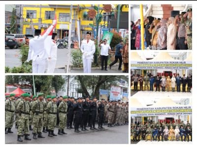 Hadiri Upacara Sumpah Pemuda Ke-98, Wadanramil 01/Bangko Tegaskan Pentingnya Jiwa Patriotik Pemuda