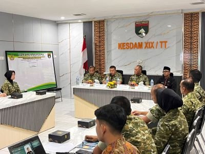 Kesdam XIX Canangkan Zona Integritas, Targetkan Predikat WBK 2026