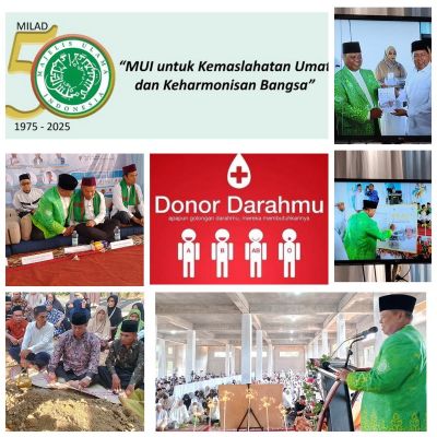 Milad Emas ke-50: MUI Riau Gelar Donor Darah, Ziarah Makam Ulama, HinggaTabligh Akbar