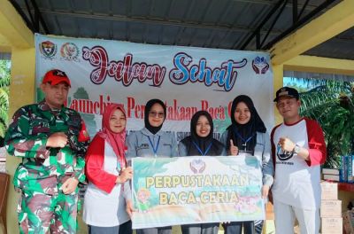 Perpustakaan Baca Ceria Hidupkan Semangat Literasi di Desa Sumaja Makmur