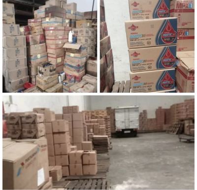 Sempat Digerebek APH, Gudang Oli Diduga Oli Palsu di Kampar Tetap Beroperasi